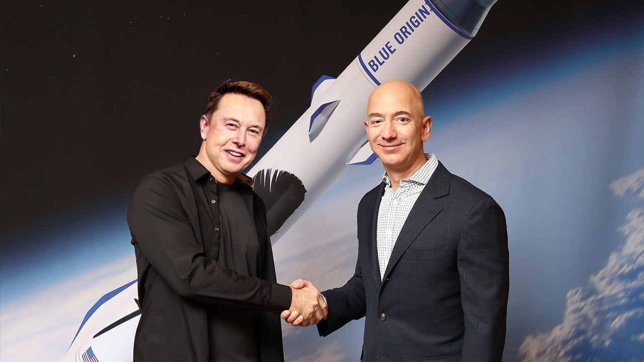 Elon Musk's SpaceX & Blue Origin Working Together On A Mission