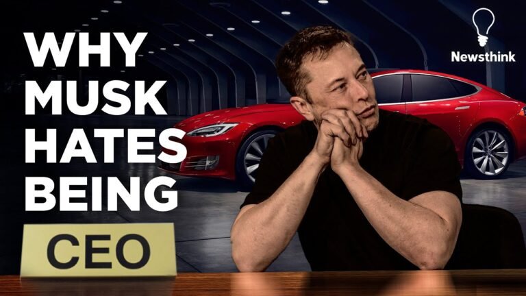 Why Elon Musk Doesn't Like Being CEO of Tesla