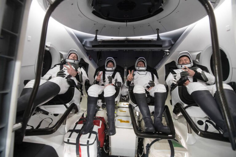NASA’s SpaceX Crew-2 Astronauts to Discuss Mission, Splashdown