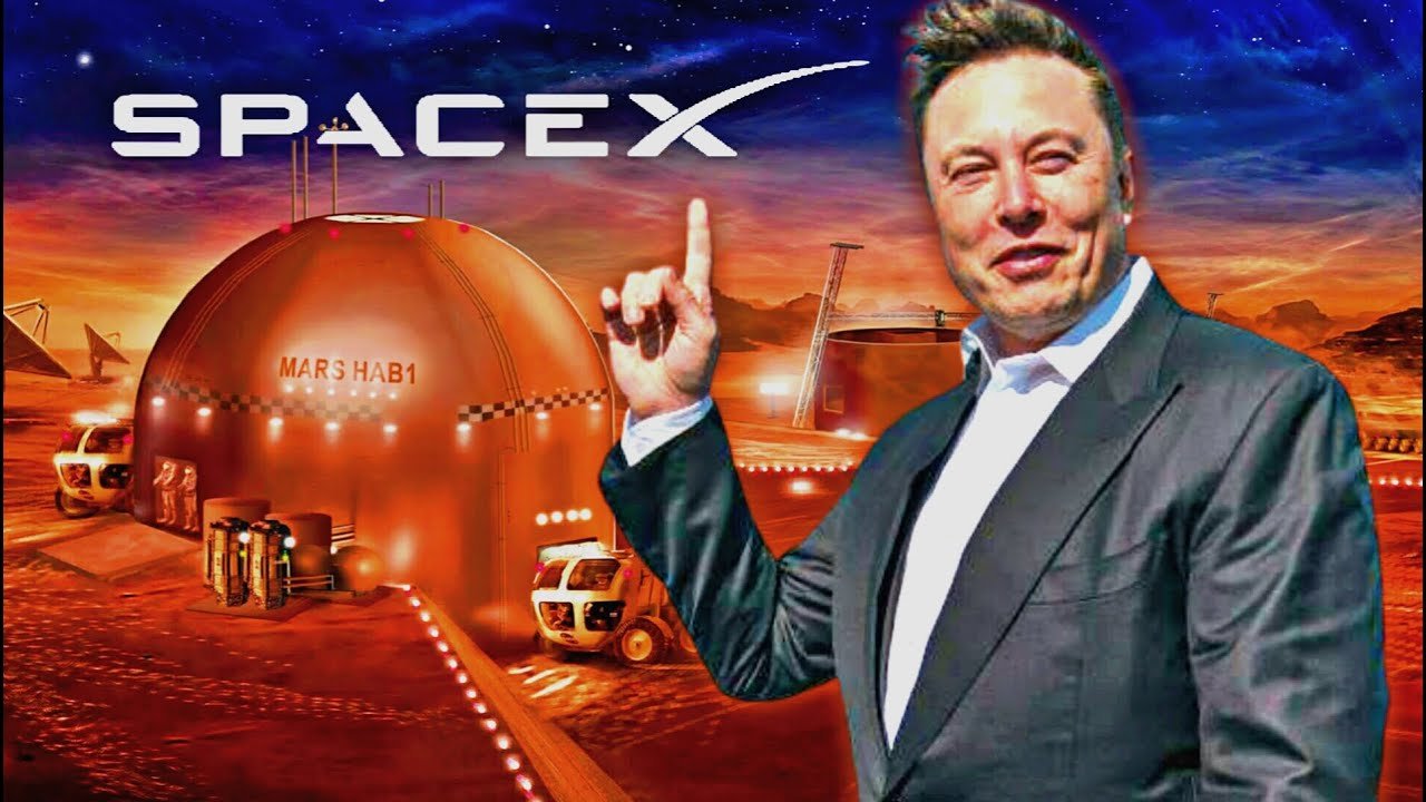 What will Elon Musk's Company SpaceX do after reaching mars ?
