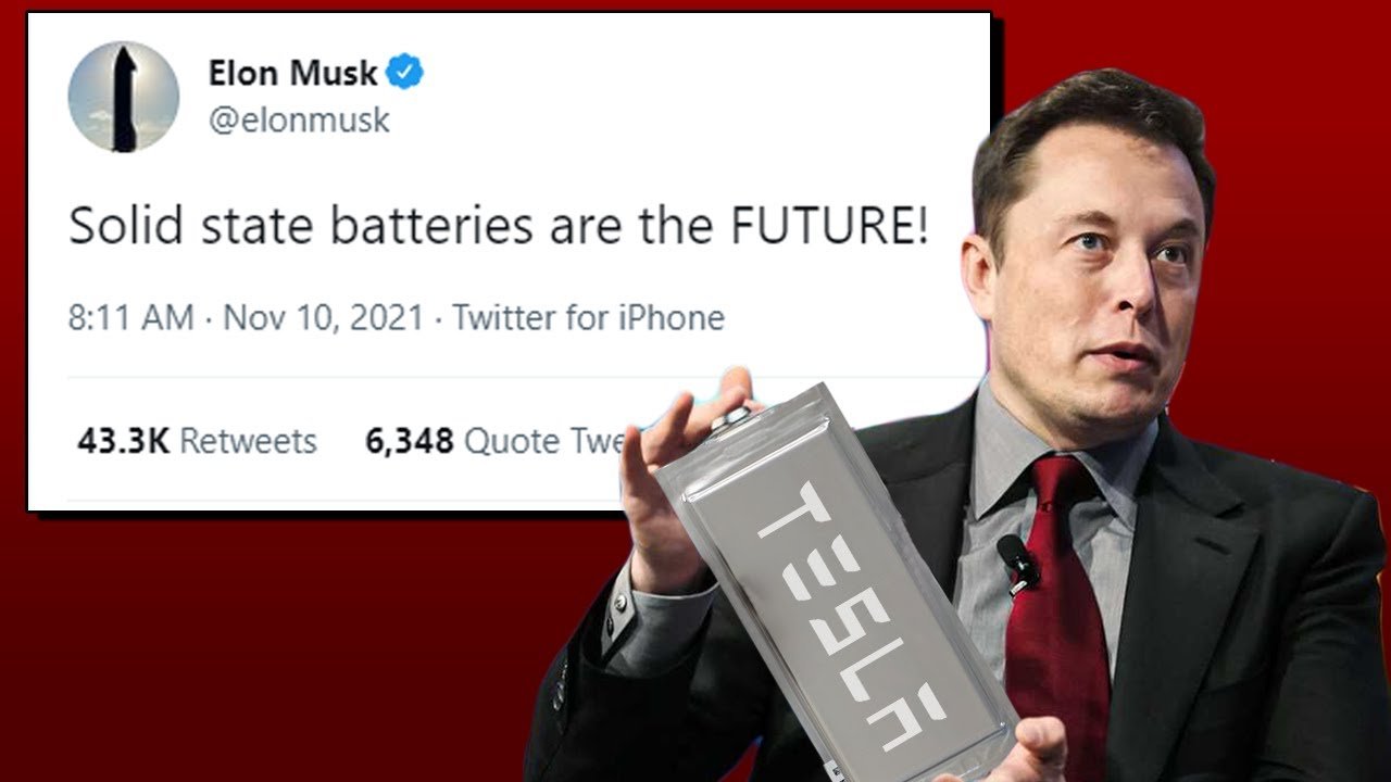 Solid-State Batteries Will Be THE END of Lithium Battery According To Elon Musk