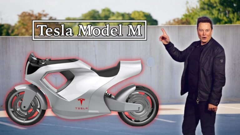 Elon Musk Just Unveils Tesla's New Motorcycle - Tesla Model M