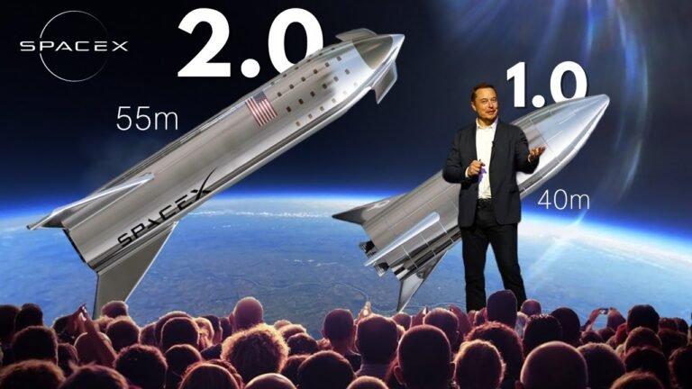 Starship 2.0: Elon Musk Reveals The Insane New Starship 2022