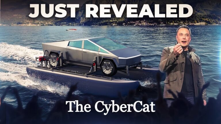 Elon Musk just revealed the crazy Tesla CyberCat