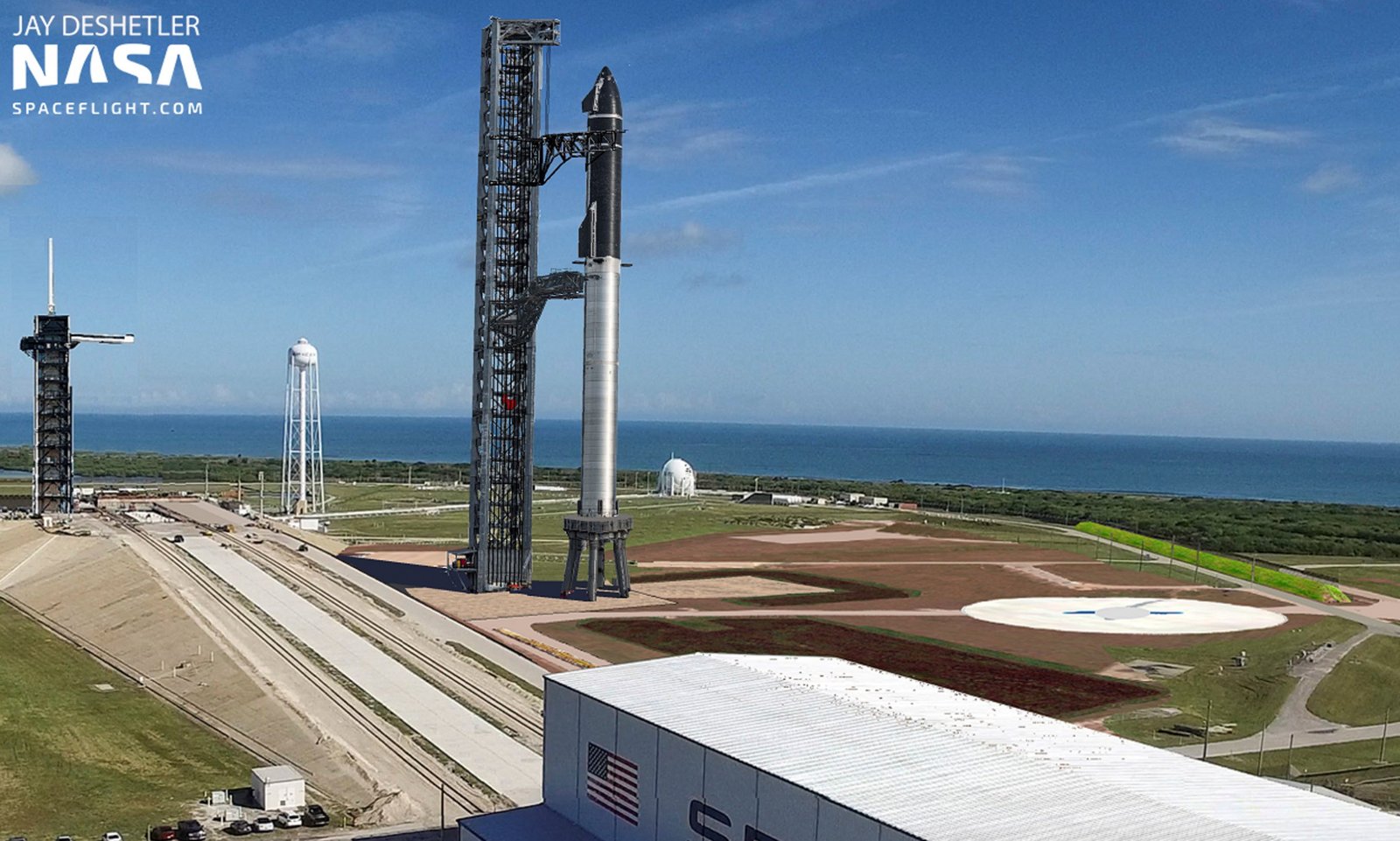 SpaceX has slowly but surely begun the process of building Starship’s first Florida launch pad