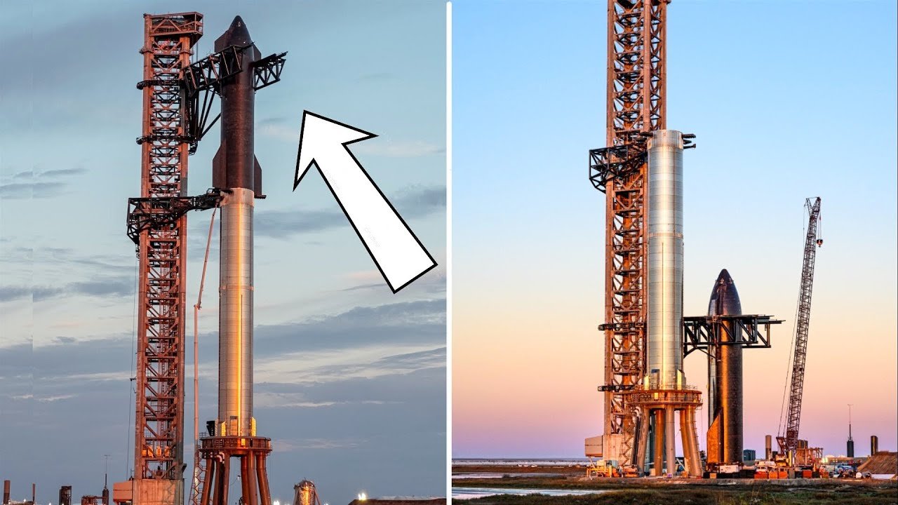 SpaceX LIFTED Ship 20 With Chopstick Arm's For The First Time