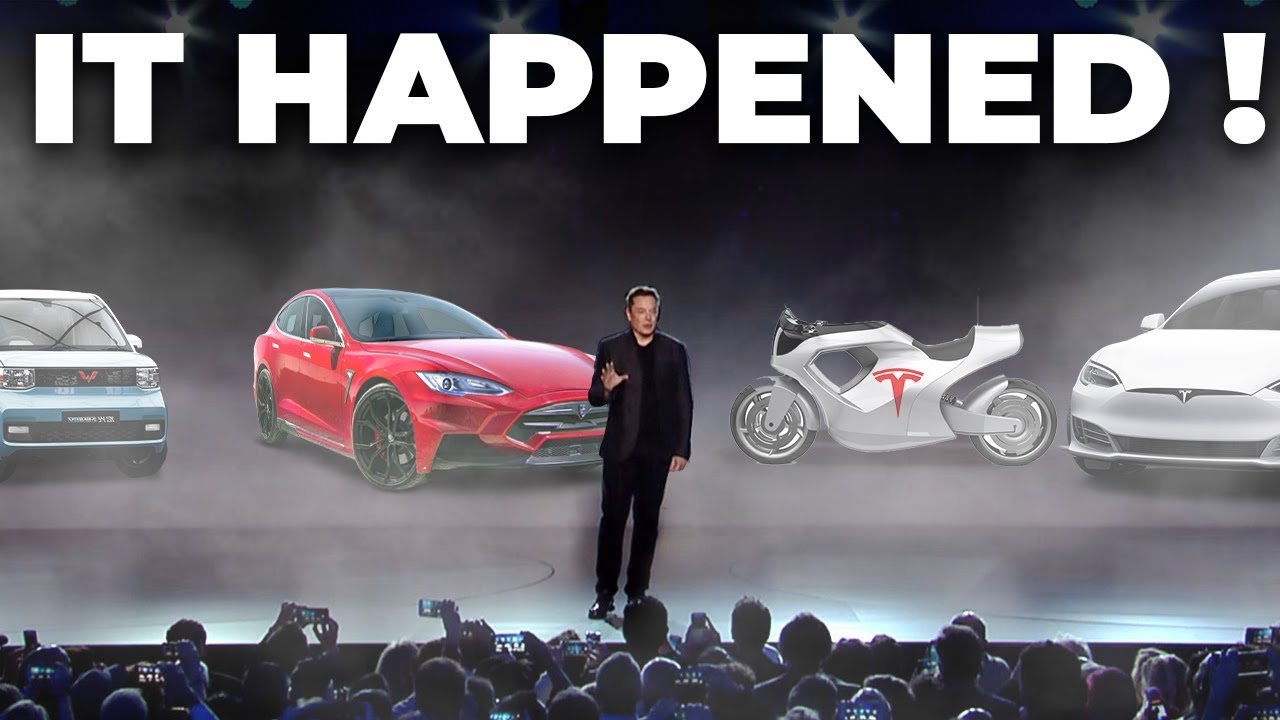 Take A Look Elon Musk Revealed 5 New Tesla Models for 2022