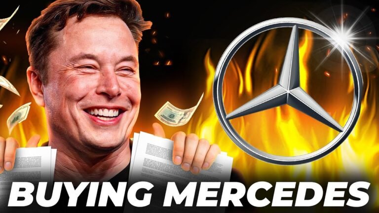 Elon Musk Just SIGNED The Papers To Buy Mercedes