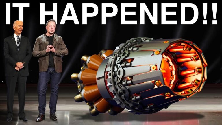 Elon Musk's New Insane Motor SHOCKS The Entire Industry