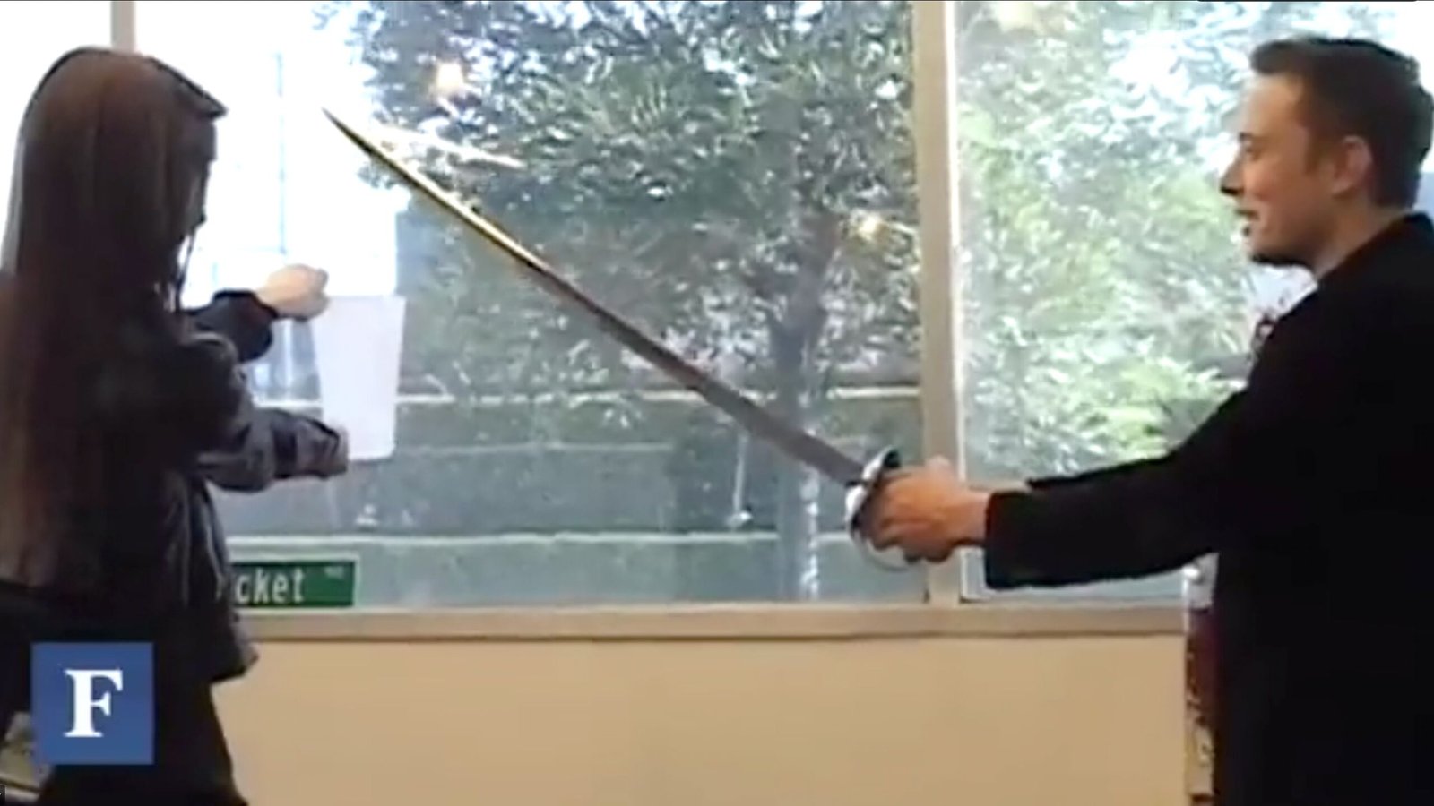 Old Video Of Elon Musk Showing Of His Sword Skills Goes Viral