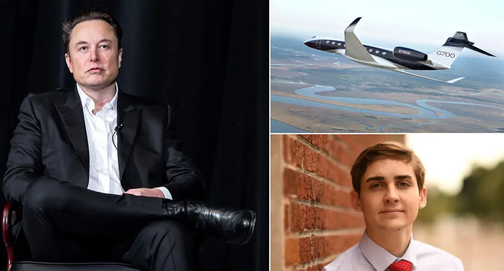 The college student who tracks Elon Musk's private jet says the Tesla CEO only seems to care about tracking planes if it affects him