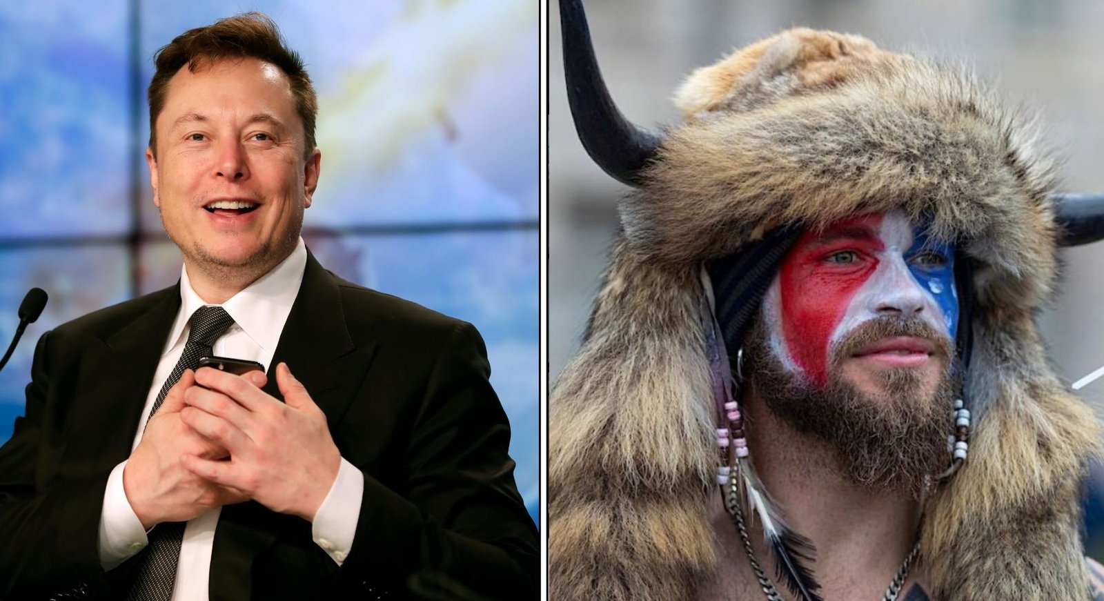 Elon Musk called for the release of 'QAnon Shaman' Jacob Chansley, jailed for his role in the Capitol riot