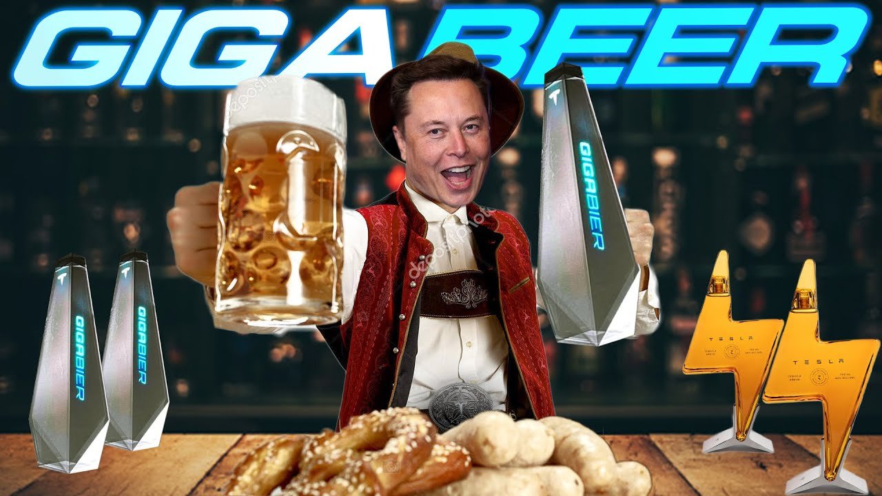 Elon Musk is selling Tesla beers called GigaBier for more than $30, Here's Why