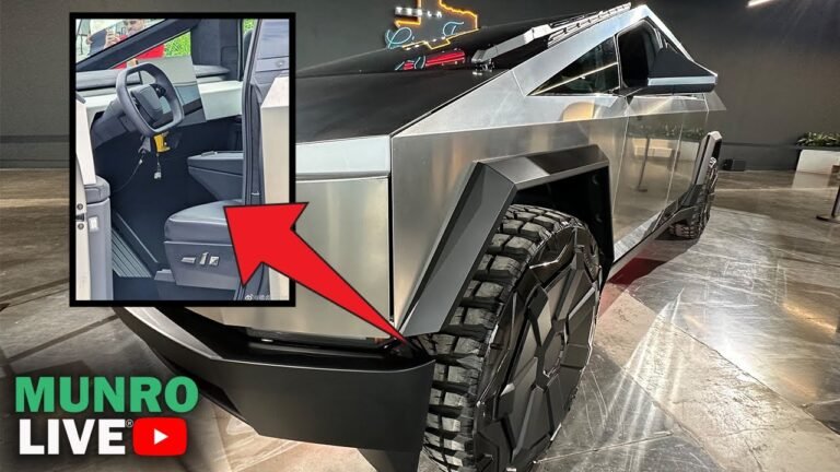 New Tesla Cybertruck Interior Leaks: Improved Features & Many More